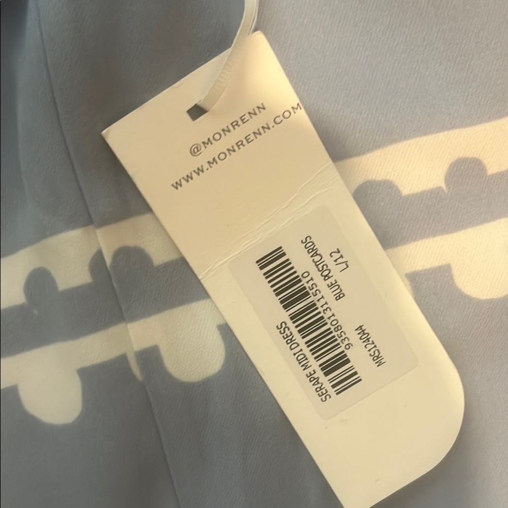 New MON RENN SERAPE MIDI DRESS - Picture 13 of 16